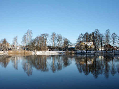 Gratisbild på Vintervy