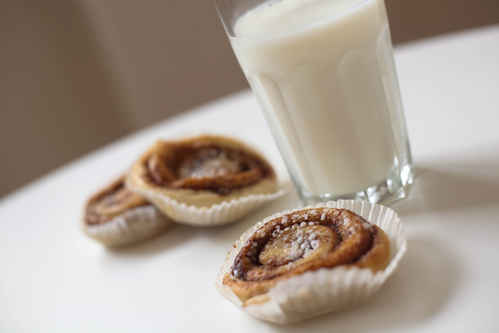 Mjölk och bullar