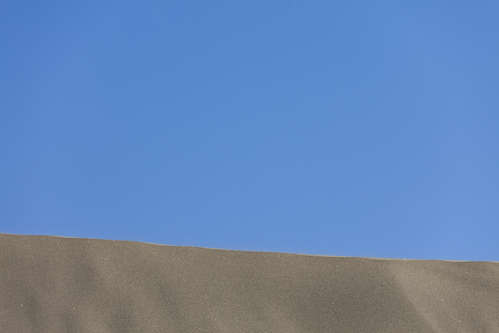 Sand mot himmel