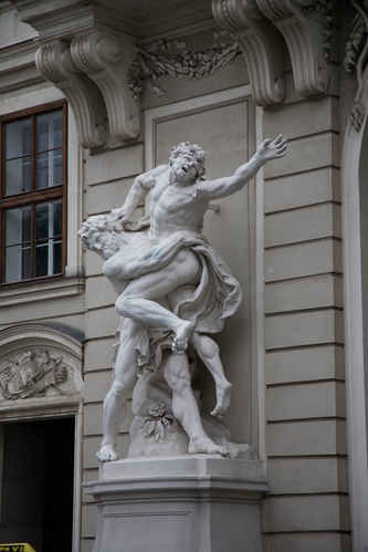 Staty vid Michaelertor