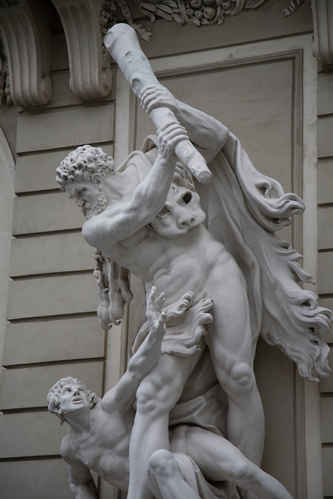 Staty vid Michaelertor