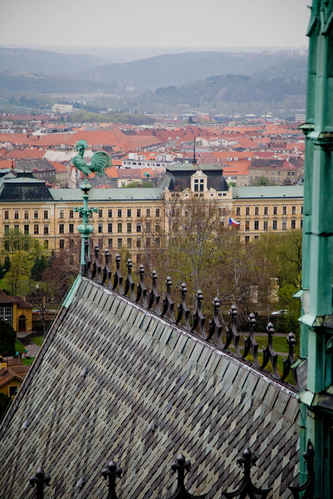 Från St. Vituskatedralen