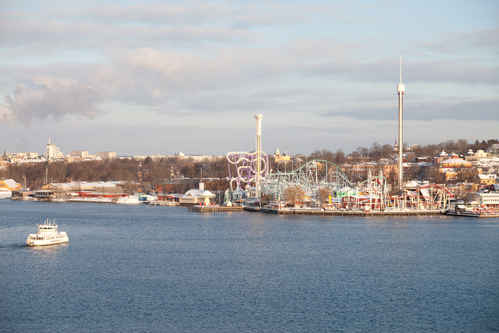 Djurgården och färja