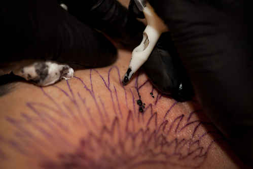 Vykort tatuering101101