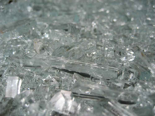 Krossat glas