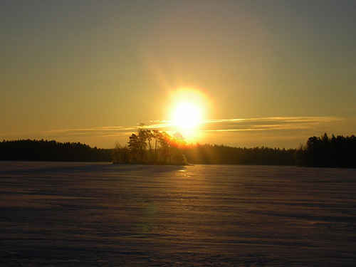 Solnedgång