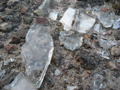 Skärvor av glas