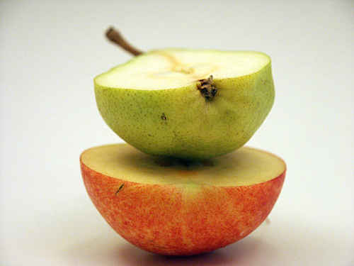 äpple och päron
