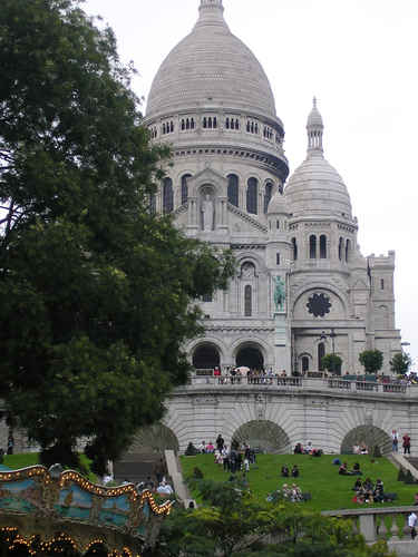 Sacre Coeur på Montmartre