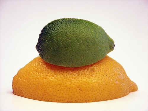 lime och citron