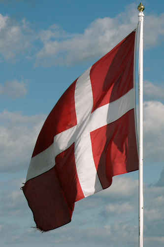 Danmarks flagga