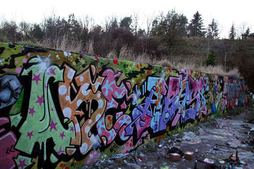 Graffiti målning