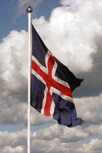 Islands flagga