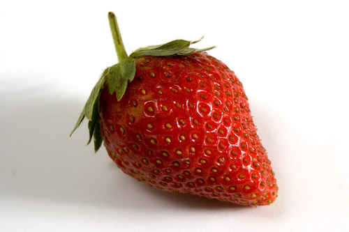 En jordgubbe