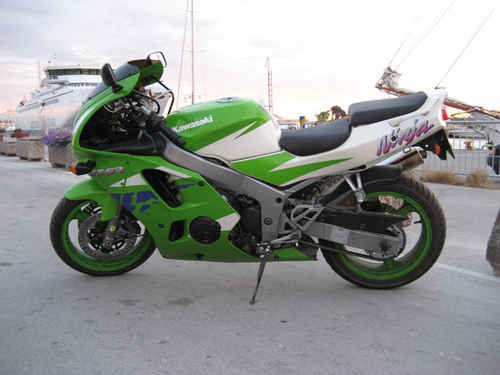 En motorcyckel