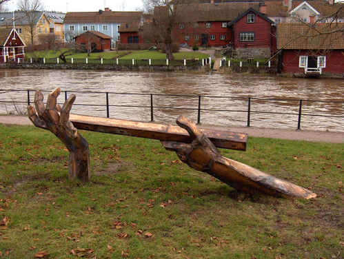 Koppararmar vid Arbogaån