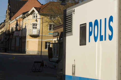 Polislastbil