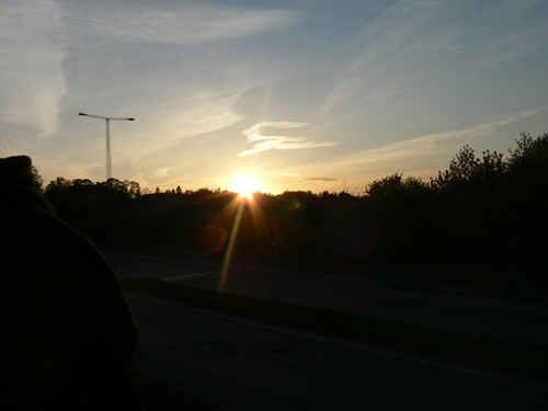 Solnedgång i jakobsberg