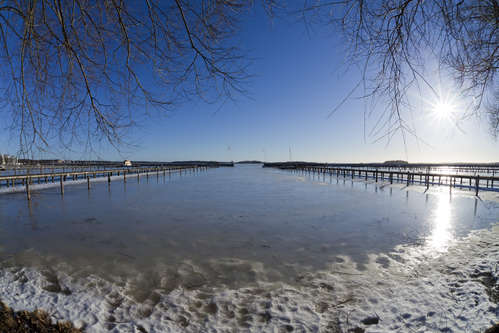 Vinter vid Mälaren
