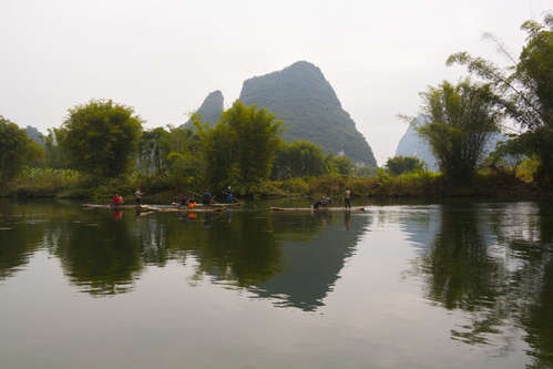Flotte på floden Li