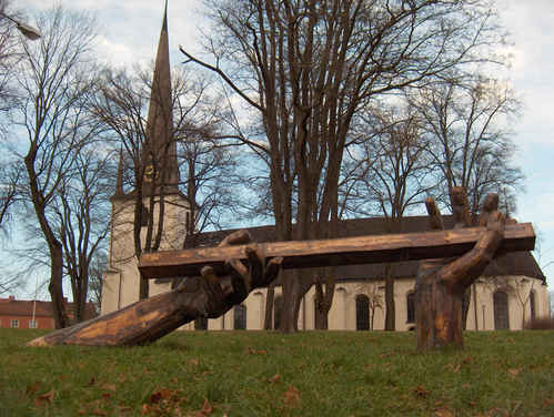 Kopparskulptur i Arboga