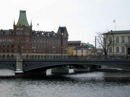 stad vid vatten