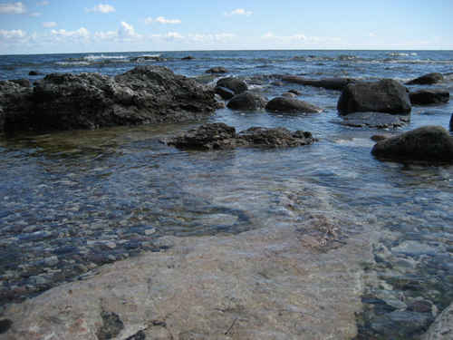 Stenar i havet