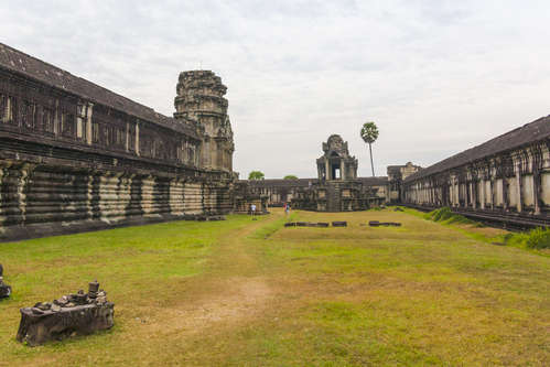 Angkor Wat inifrån