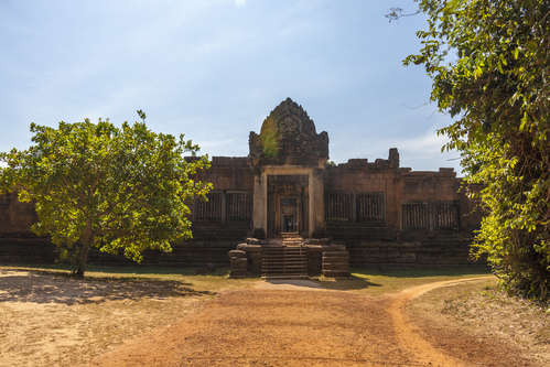 Ingång till Banteay Samre
