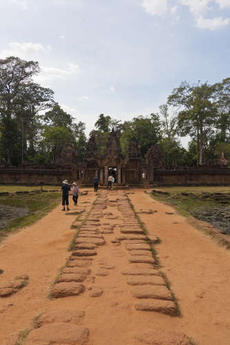 Ingång till Banteay Srey