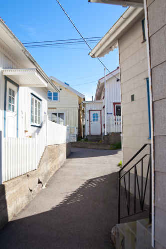 Gata på Gullholmen