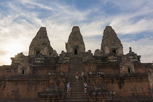 Trappor till Pre Rup
