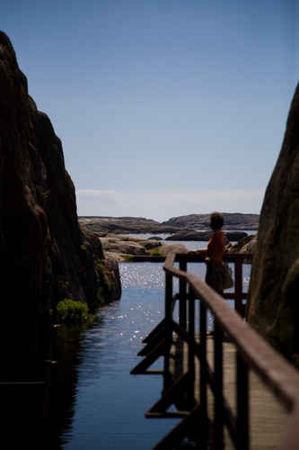 Står vid havet