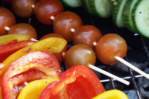 Grillade grönsaker