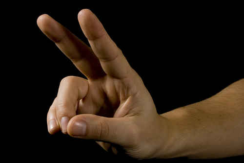 Hand - två