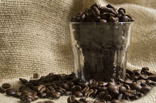 Kaffe i glas