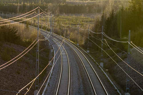 Järnvägsspår