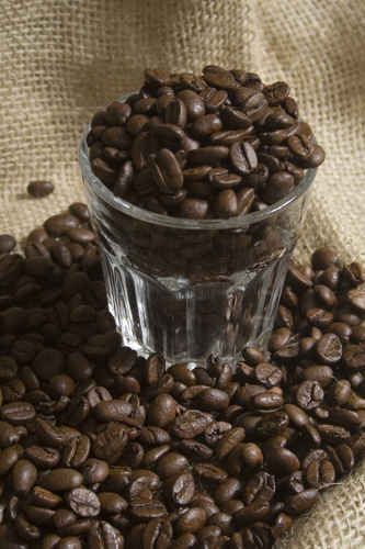 Kaffe i glas
