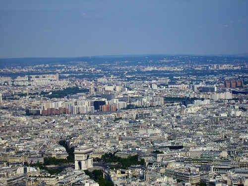 Vy över Paris