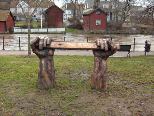 Koppararmar vid Arbogaån