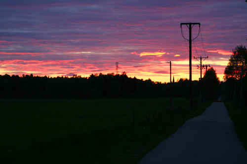Solnedgång