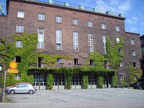 Byggnad i stockholm