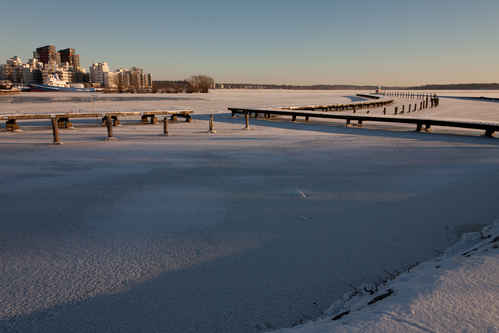 Frusen hamn
