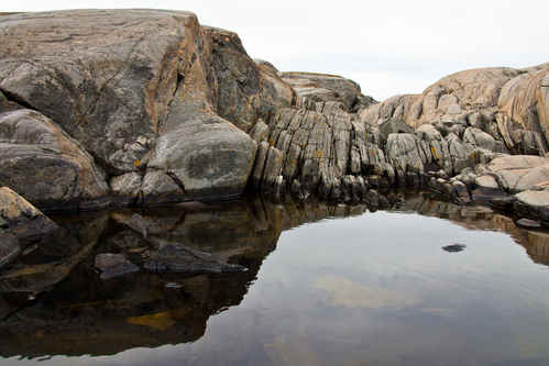Spricka i berg